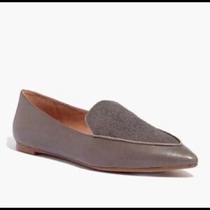Madewell pointed slip on shoes women size 6